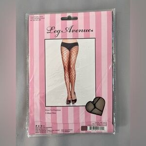 Leg Avenue Fence Net Pantyhose Wide Gauge Fishnet Women Reg Black 9905 one size‎